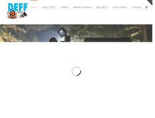 Tablet Screenshot of downeastflickfest.org